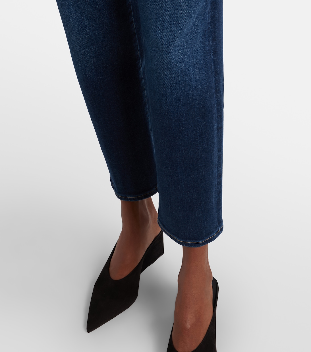 Jeans rectos cropped Caia de tiro medio | Citizens of Humanity