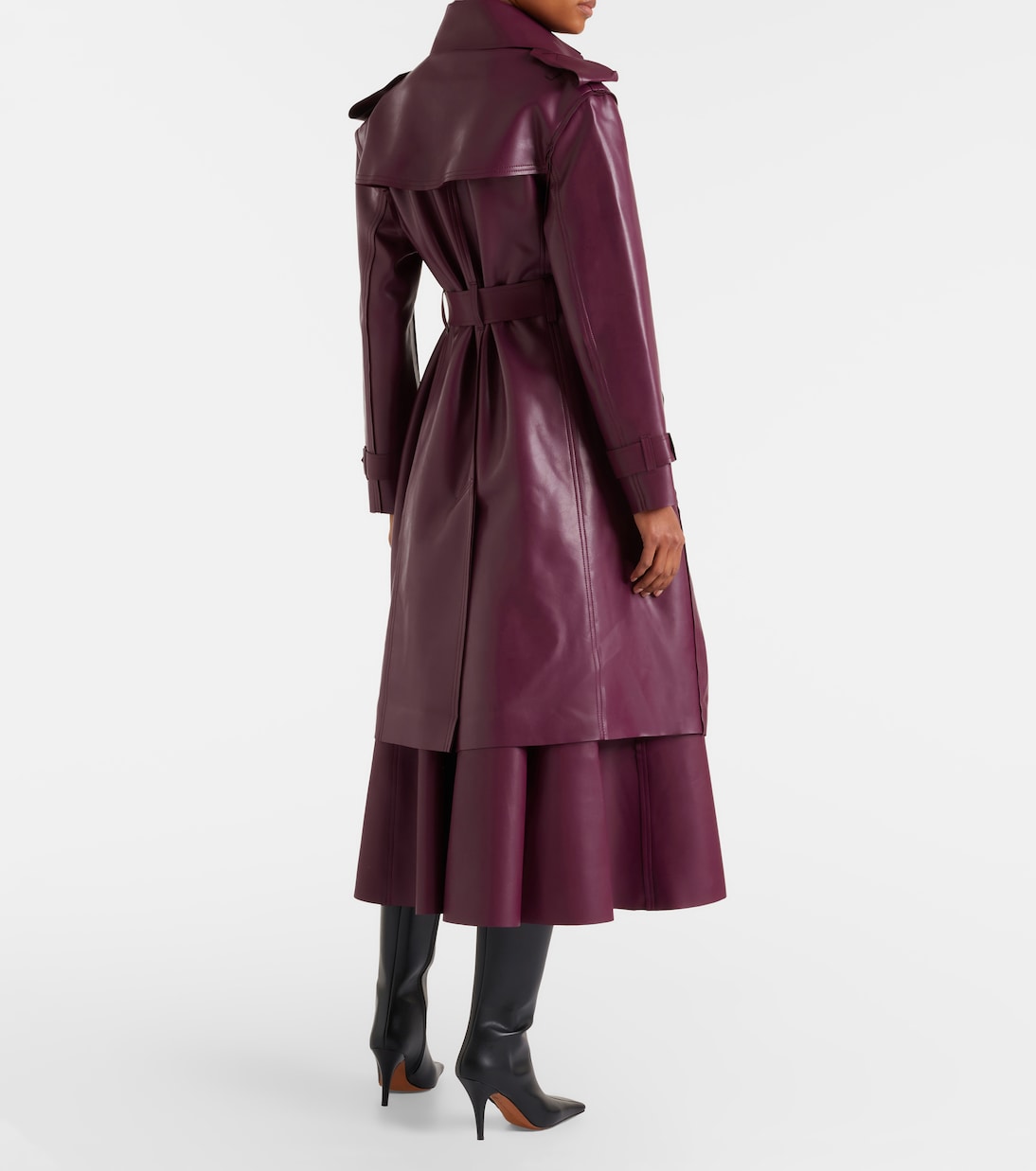 Belted trench coat | Norma Kamali