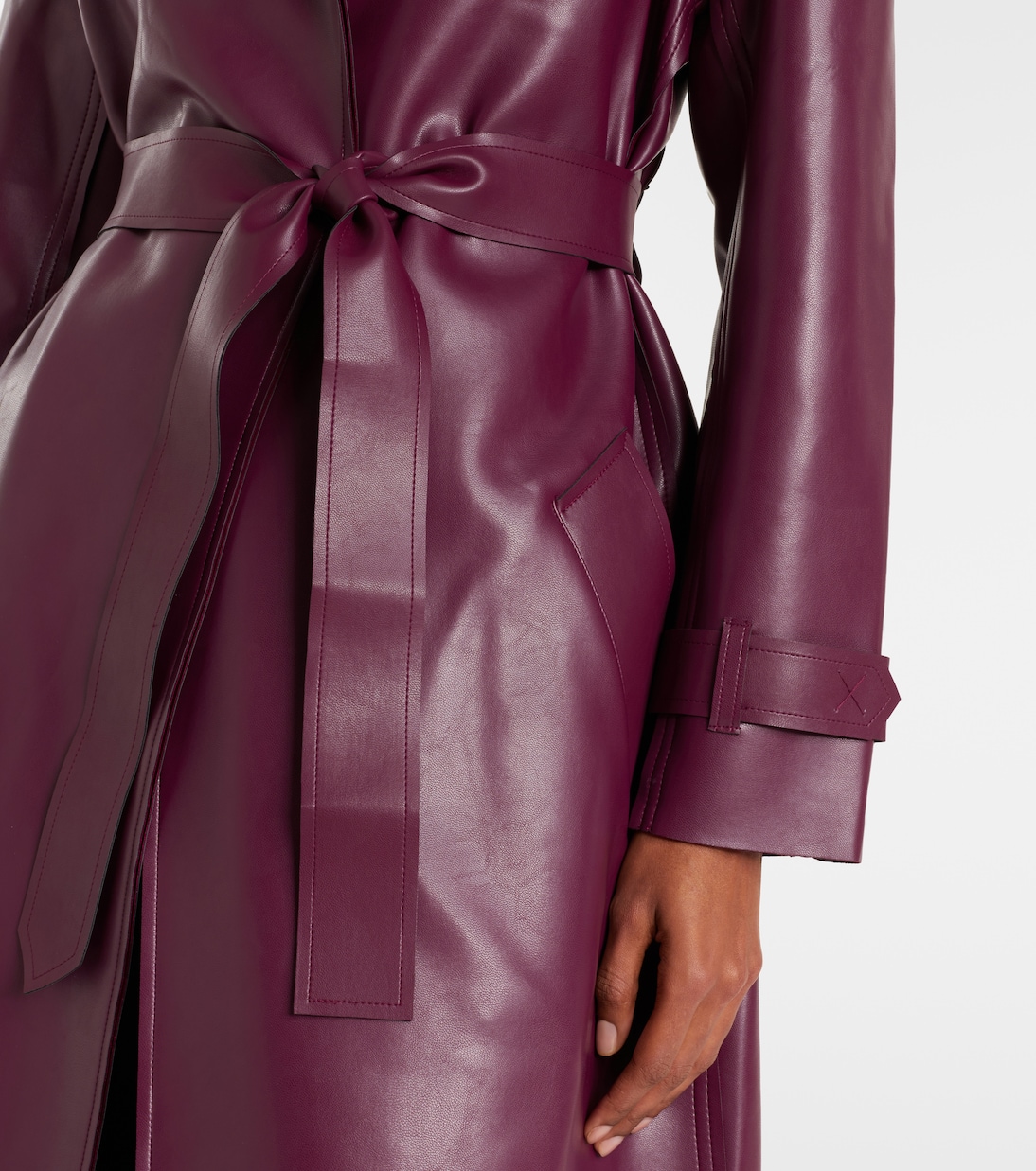 Belted trench coat | Norma Kamali
