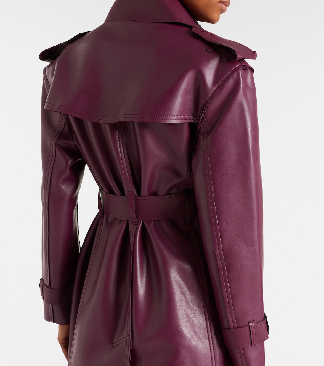 Belted trench coat | Norma Kamali