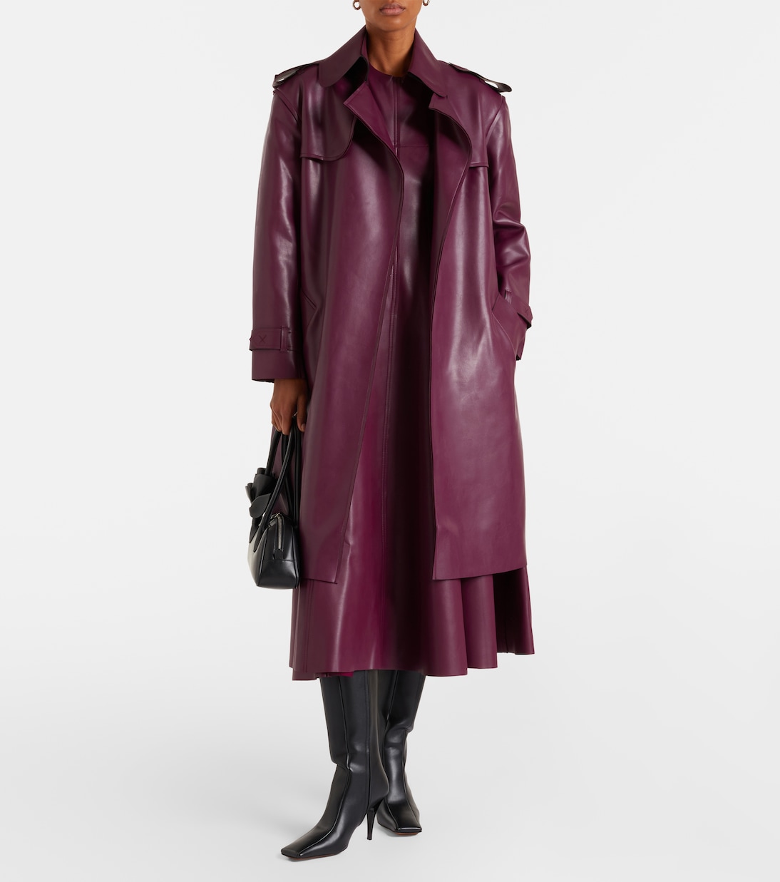 Belted trench coat | Norma Kamali