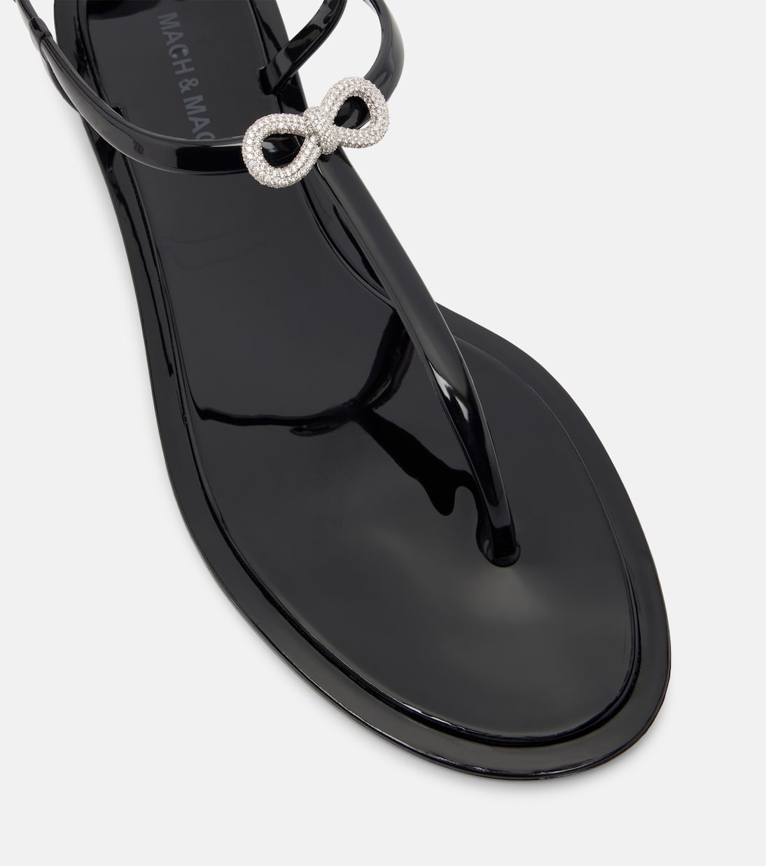 Riviera embellished thong sandals | Mach & Mach