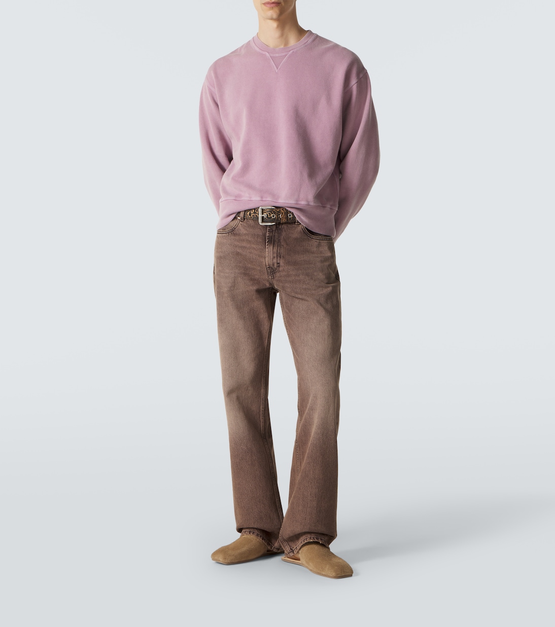 Base cotton fleece sweatshirt | Our Legacy