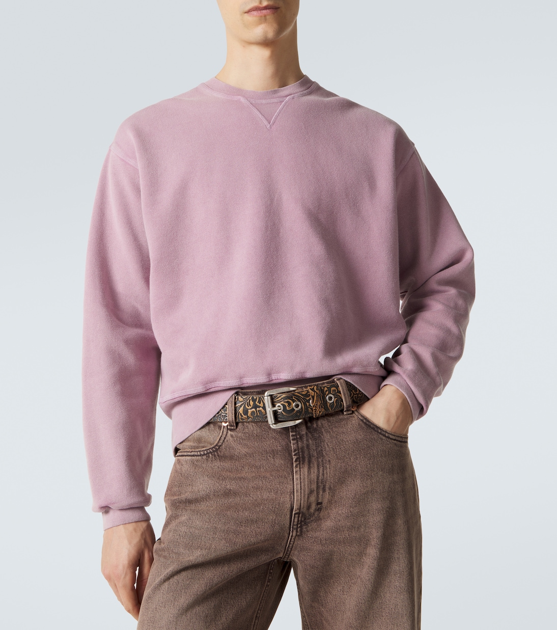 Base cotton fleece sweatshirt | Our Legacy