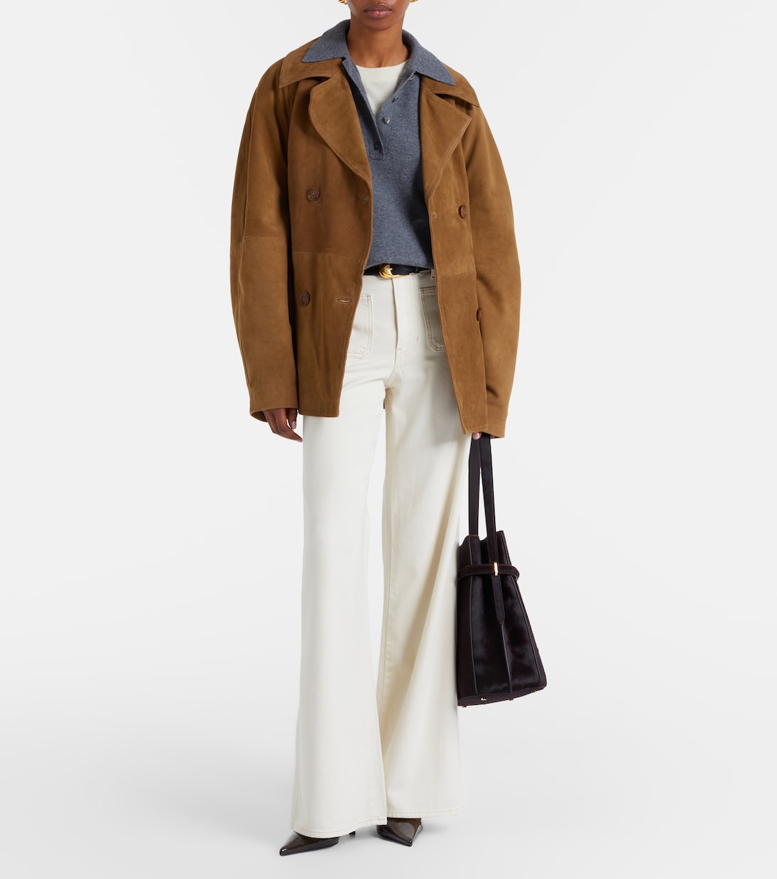 Jeans Kasey a gamba larga | Veronica Beard