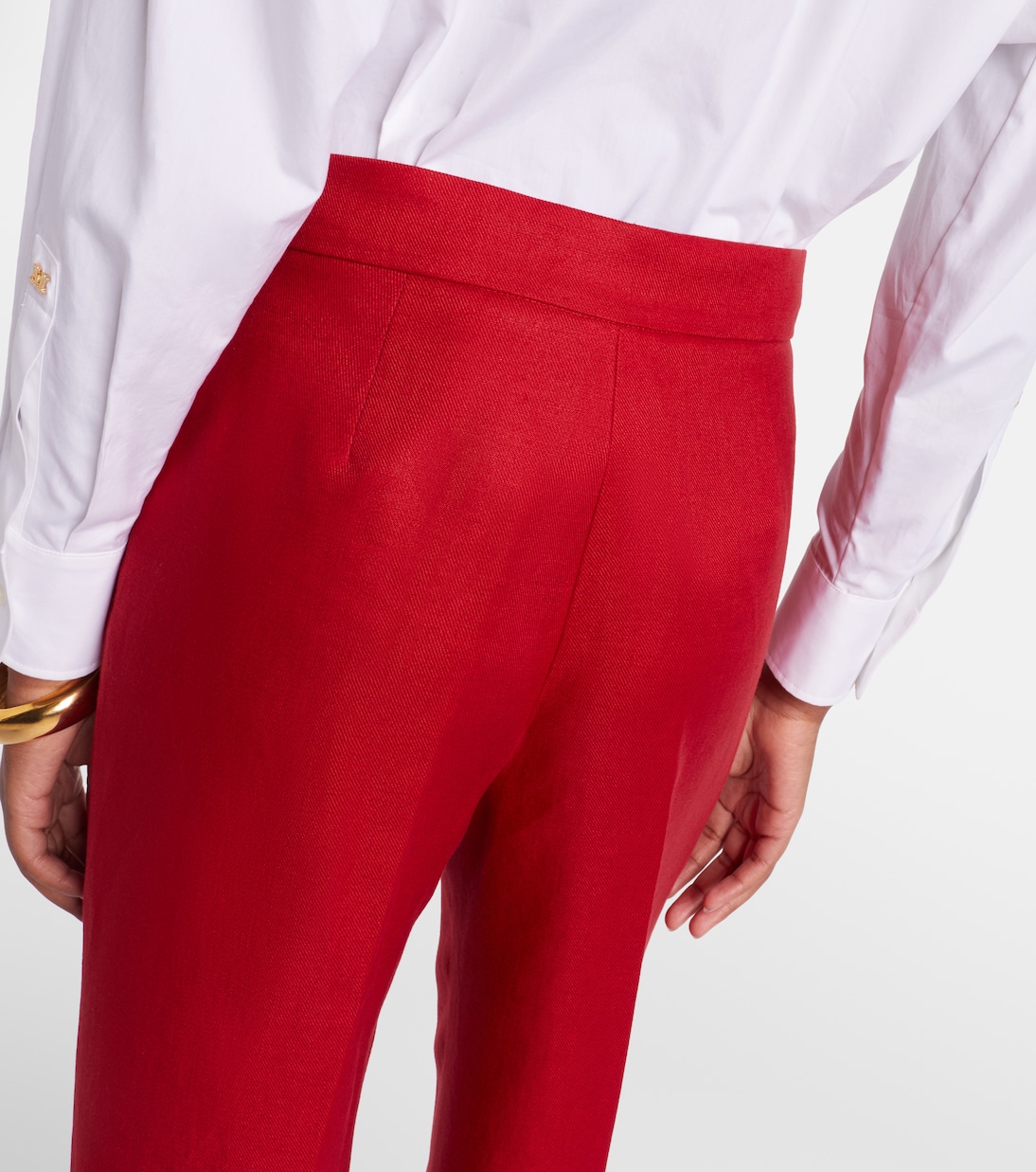 Weite Hose Badesse aus Leinen | Max Mara