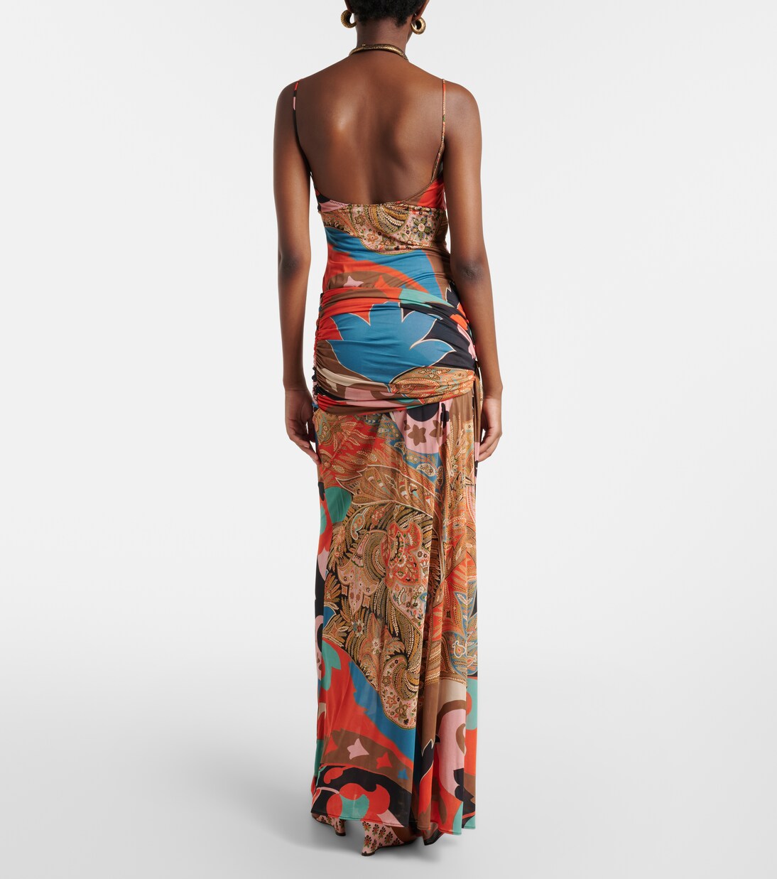 Paisley draped gown | Etro