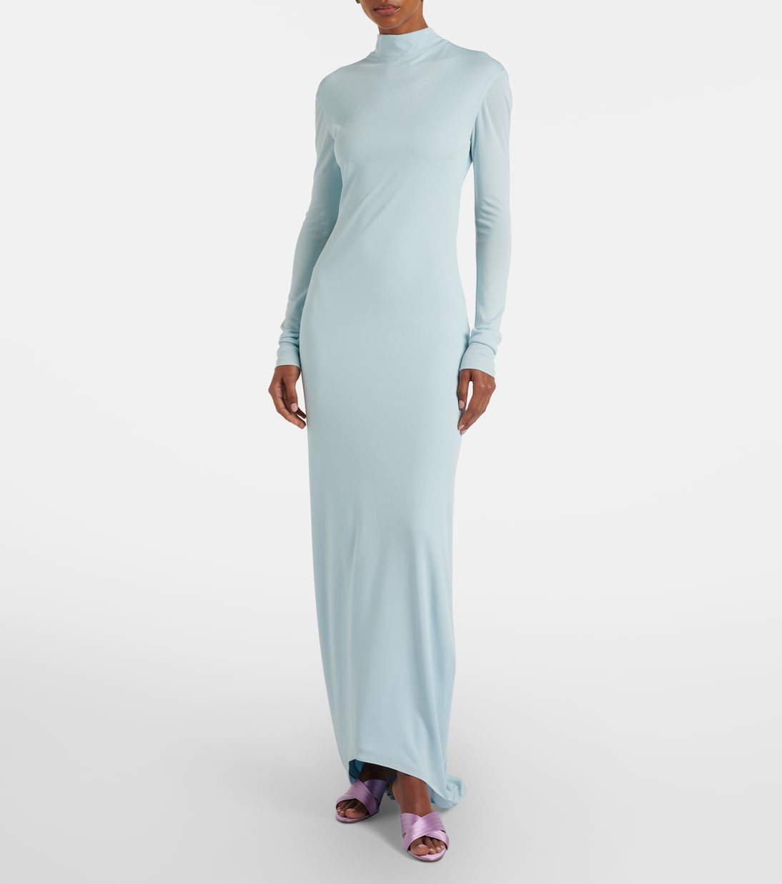 Viera 50 satin mules | Manolo Blahnik