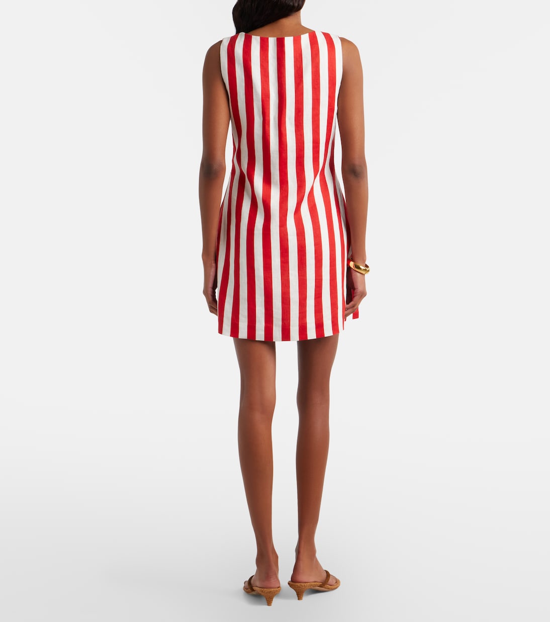 Alice striped linen minidress | Posse