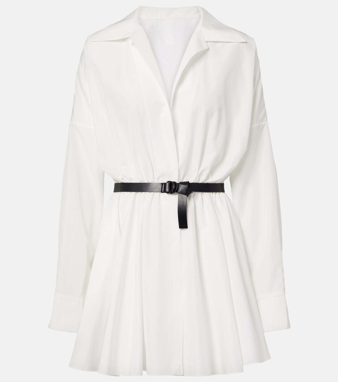 Belted shirt dress | Norma Kamali