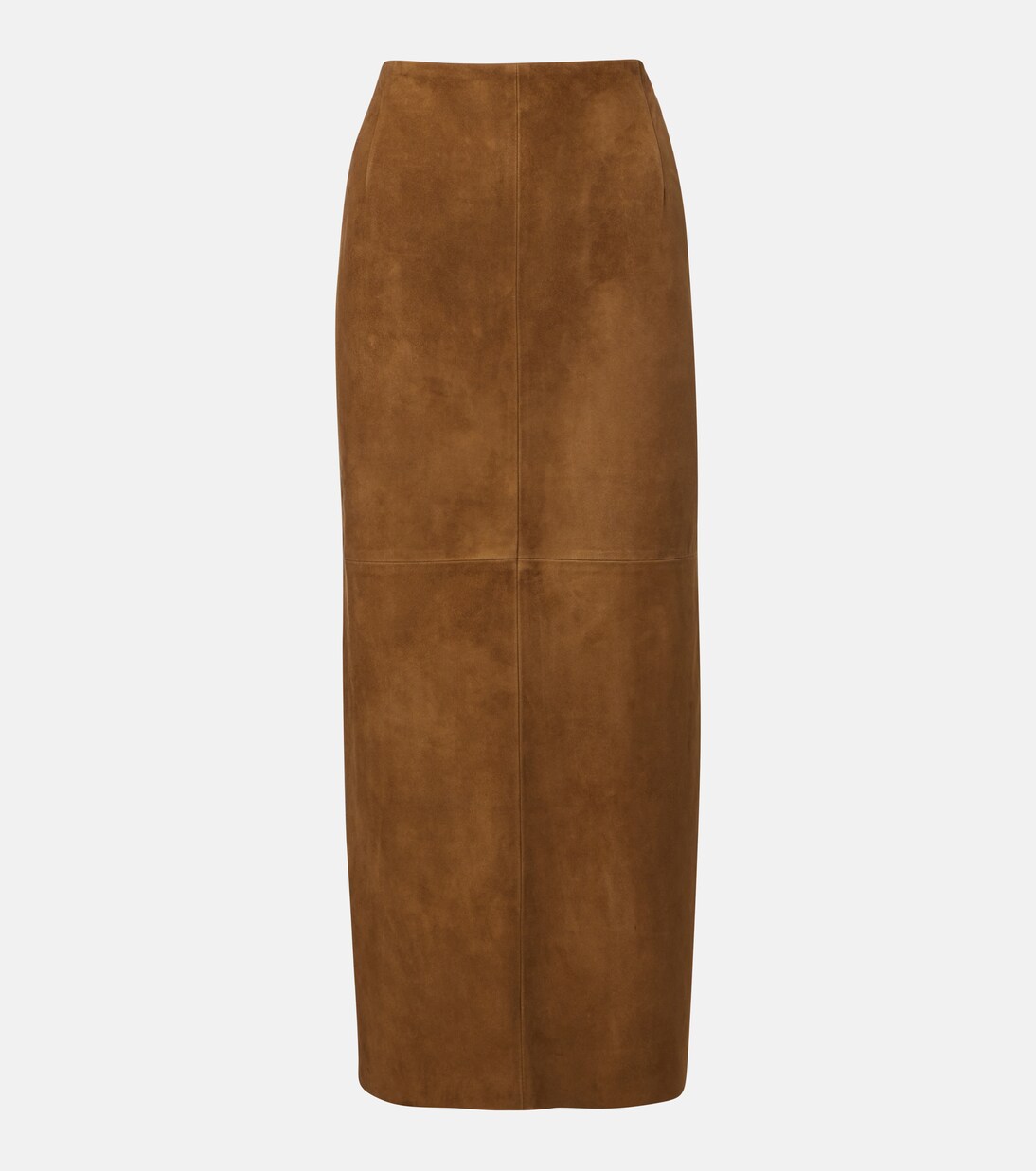 Selly suede midi skirt | Nour Hammour