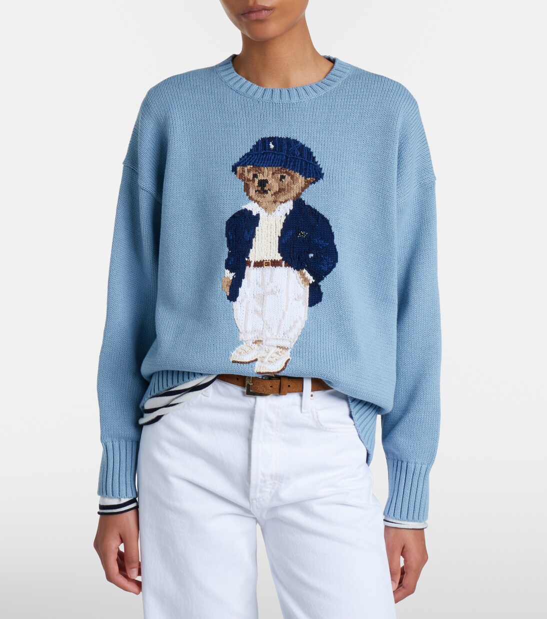 Polo Bear oversized cotton sweater | Polo Ralph Lauren
