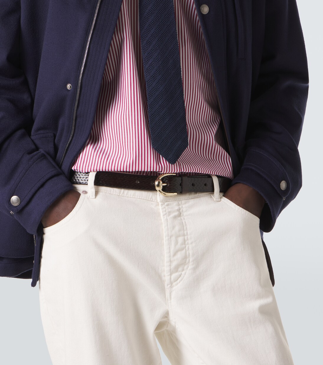 Leather belt | Brunello Cucinelli