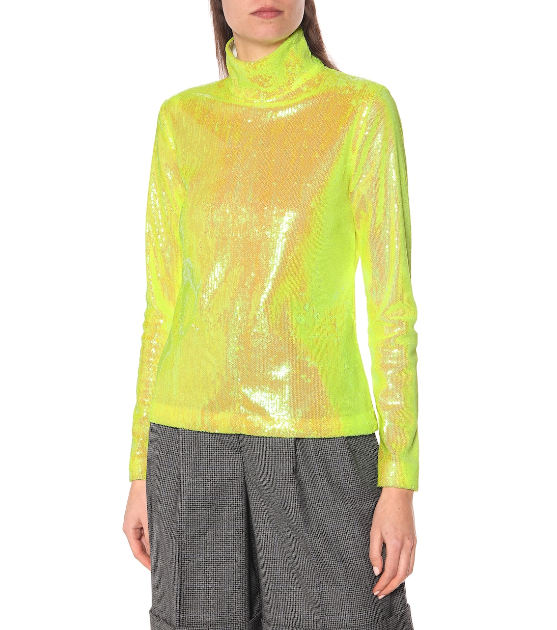 Top mit Pailletten | MM6 Maison Margiela