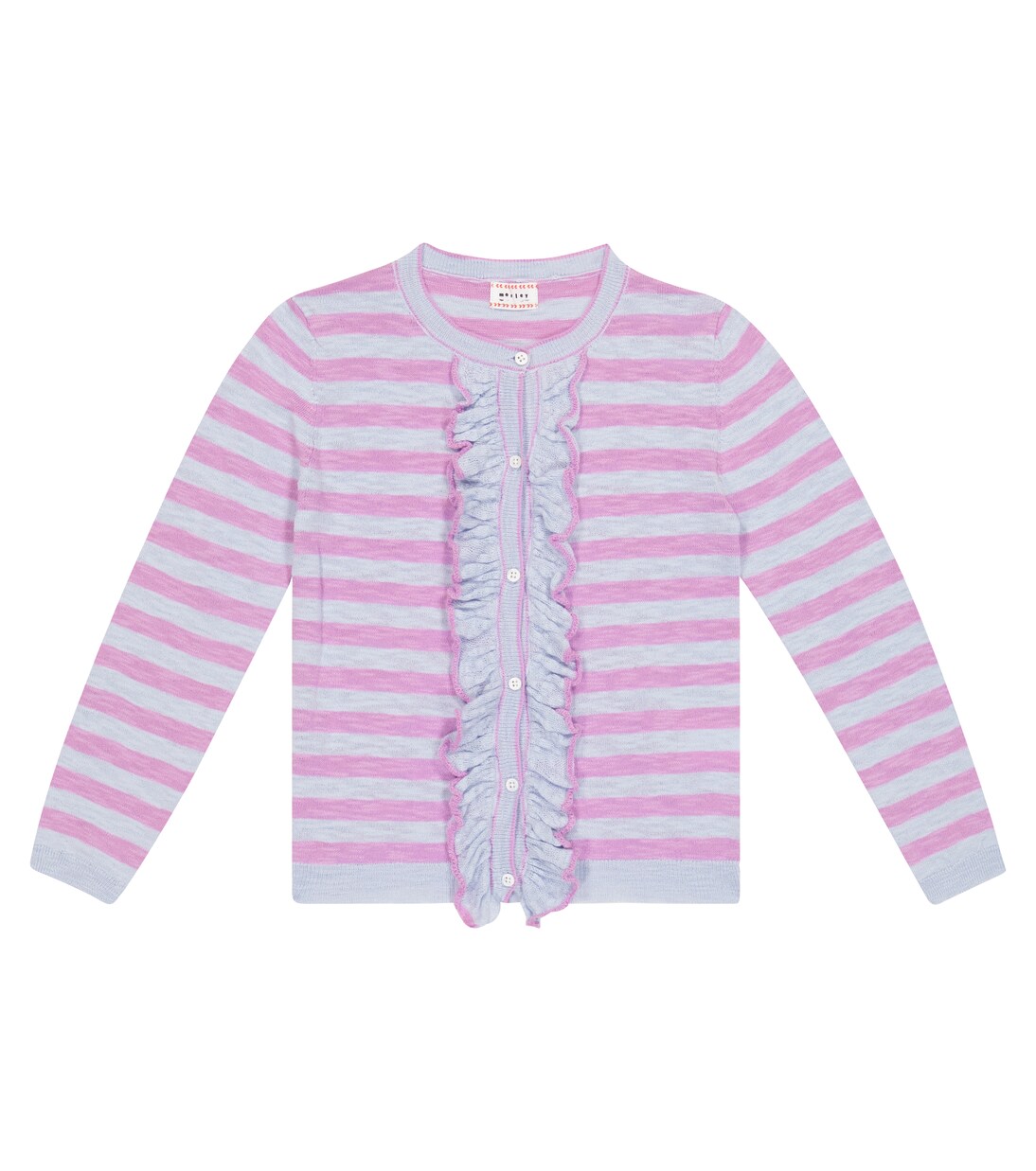 Nacho striped cotton-blend cardigan | Morley
