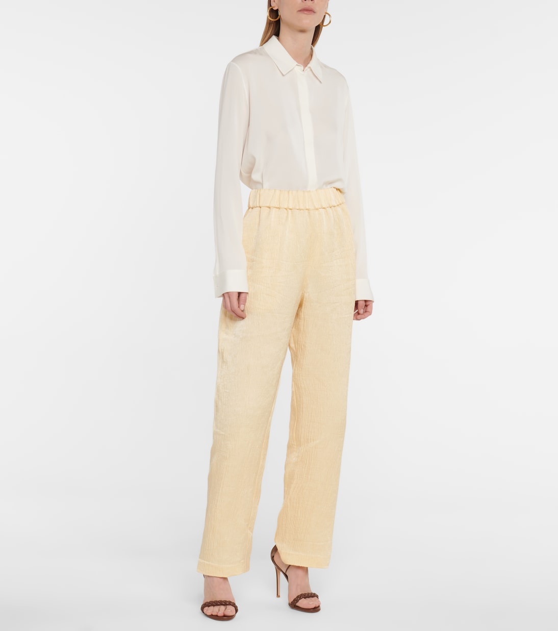 Hose aus einem Leinengemisch | CO