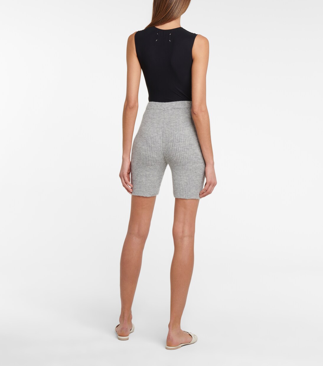 Shorts Siu aus Rippstrick | Nanushka