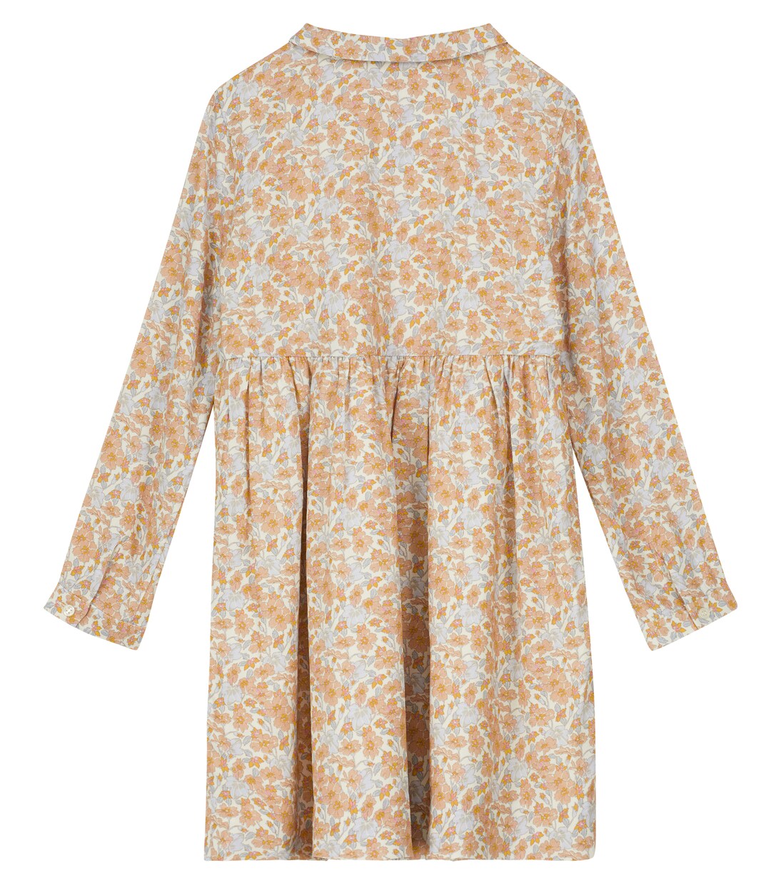 Long-sleeved floral dress | Bonpoint