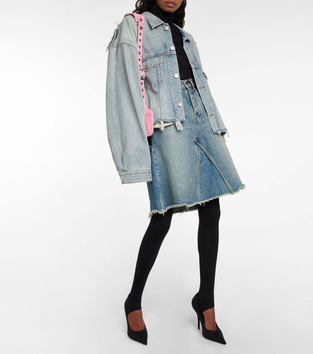 Pumps Knife aus Jersey | Balenciaga