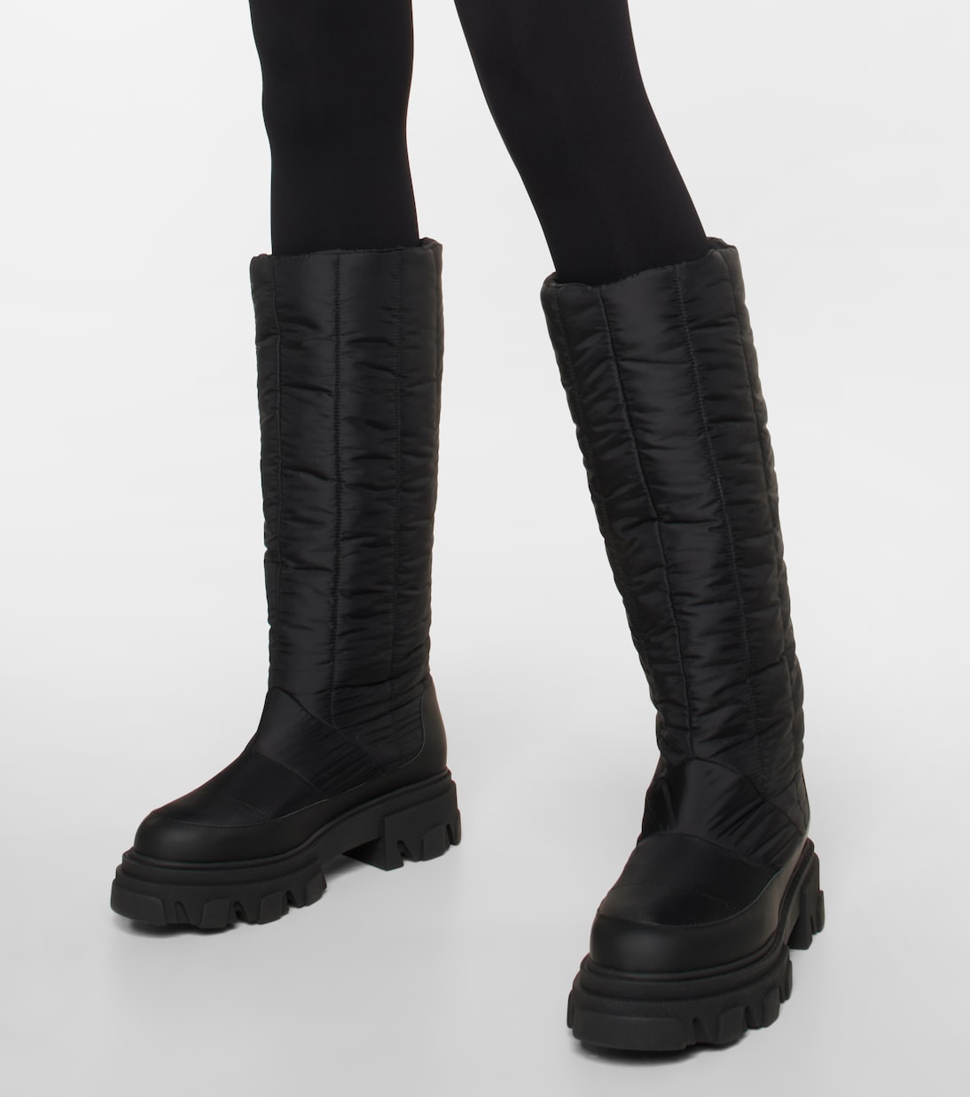 Gia 19 fabric knee-high boots | Gia Borghini