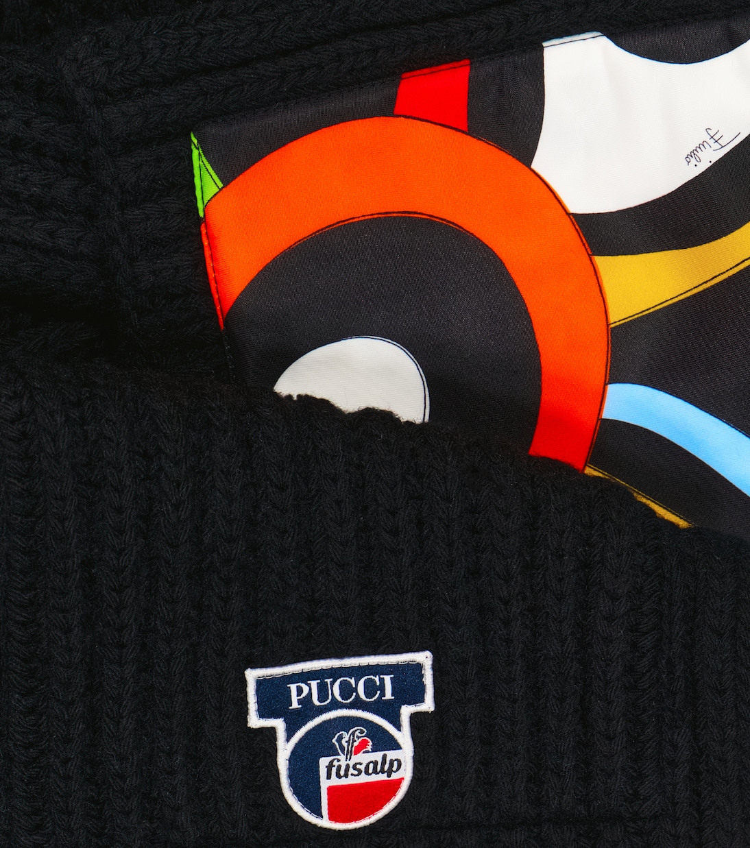 x Fusalp - Sciarpa in lana a coste | Pucci