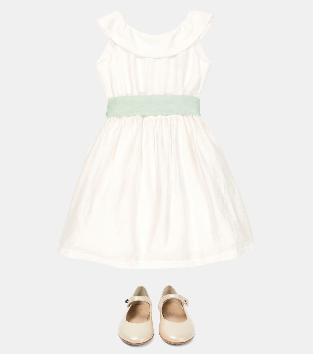 Cotton-blend lace dress | Il Gufo