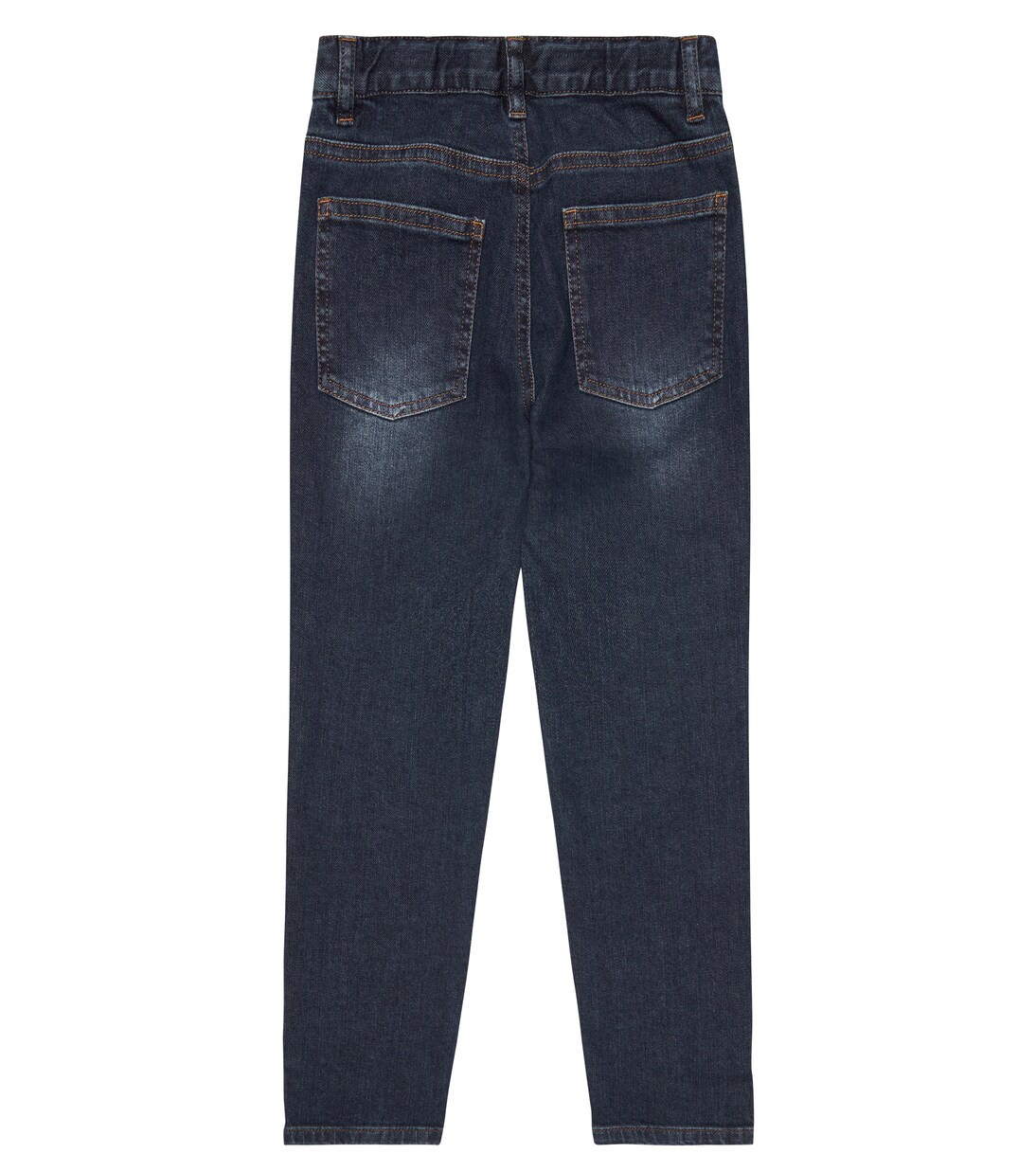 Mid-rise cotton straight jeans | Il Gufo