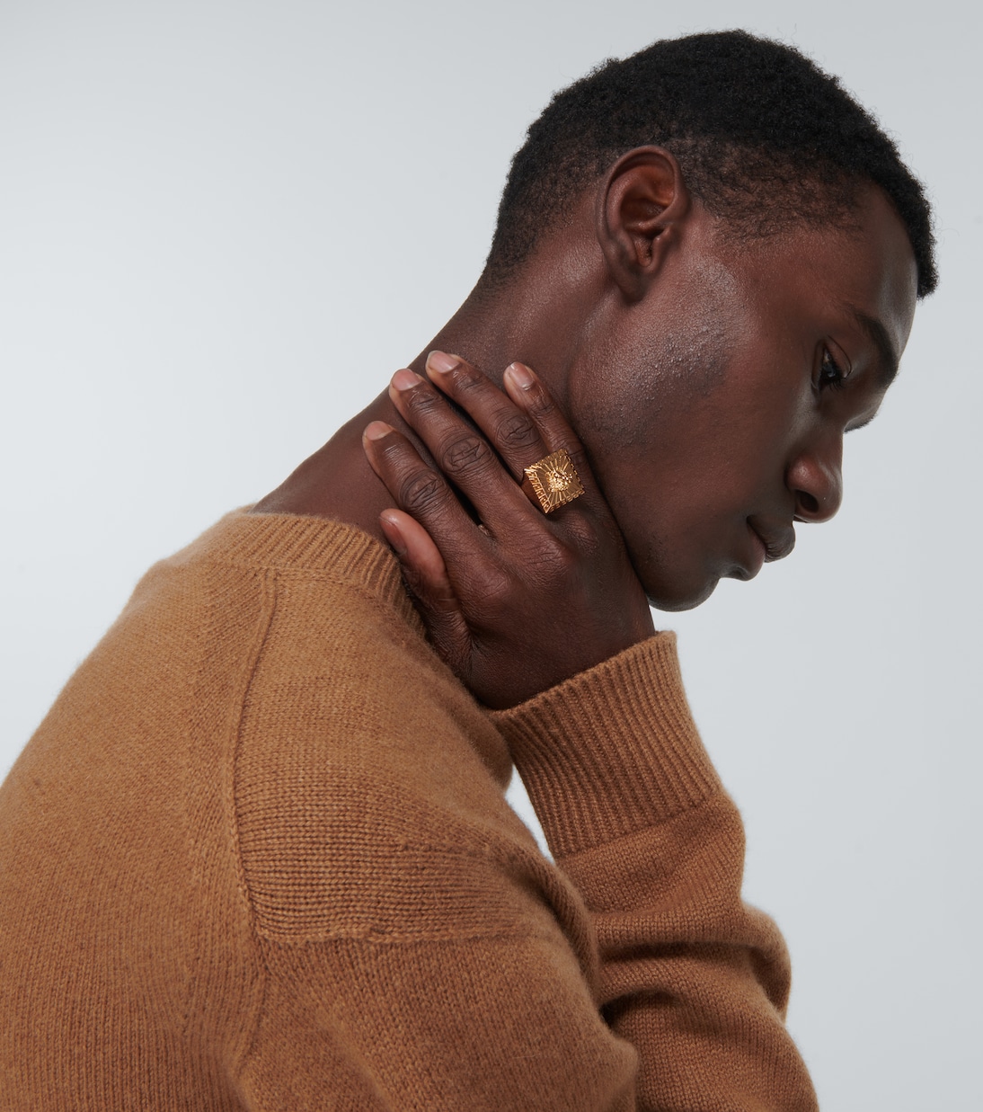 Anillo Medusa cuadrado | Versace