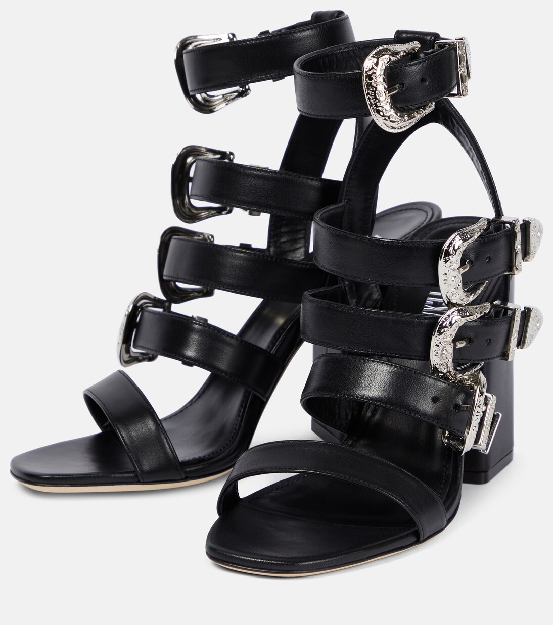 Sandalen Tessa aus Leder | Paris Texas