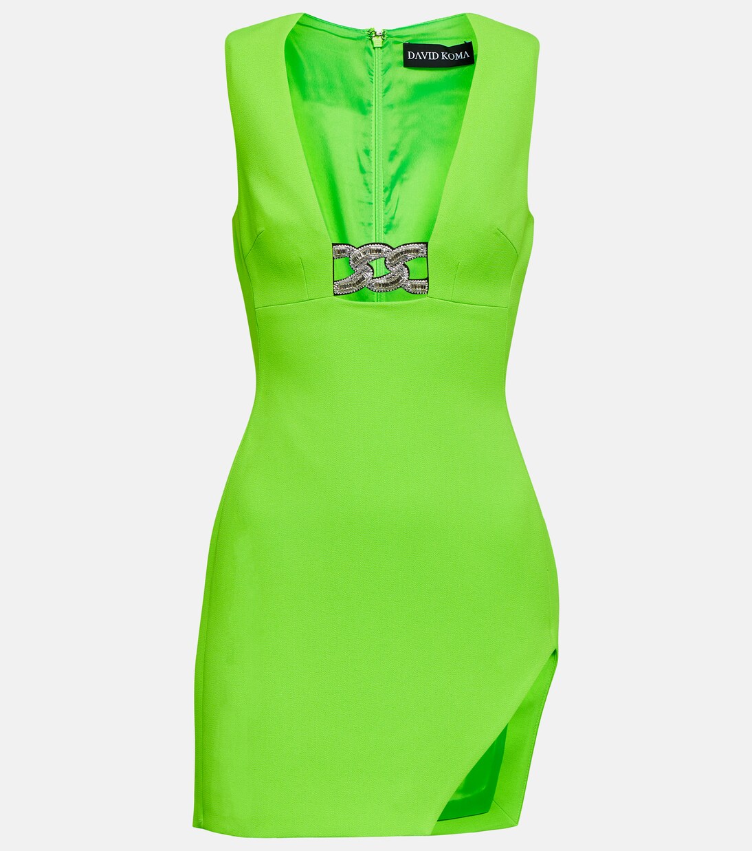 Robe asymétrique à ornements | David Koma