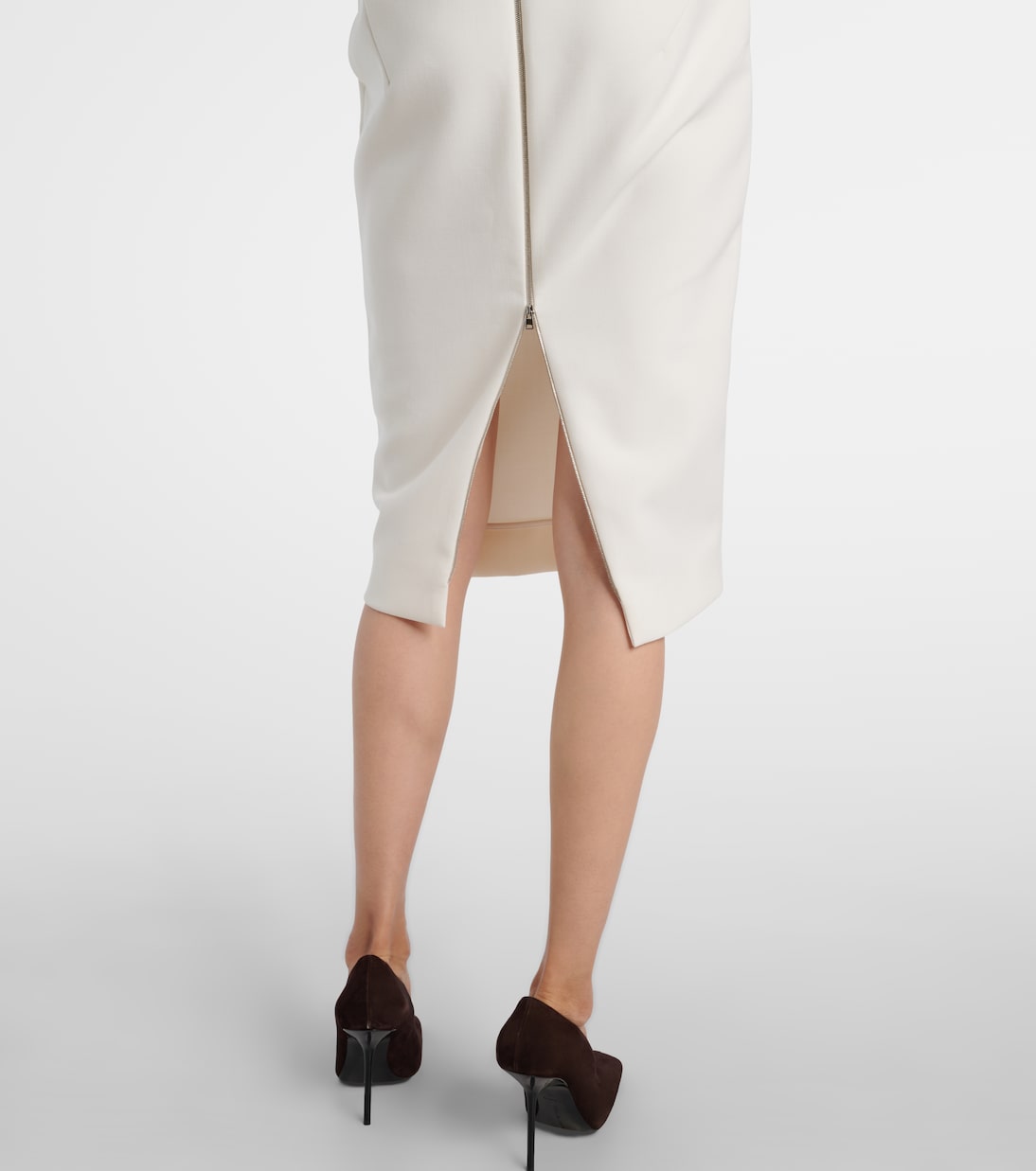 Midikleid aus Crêpe | Victoria Beckham