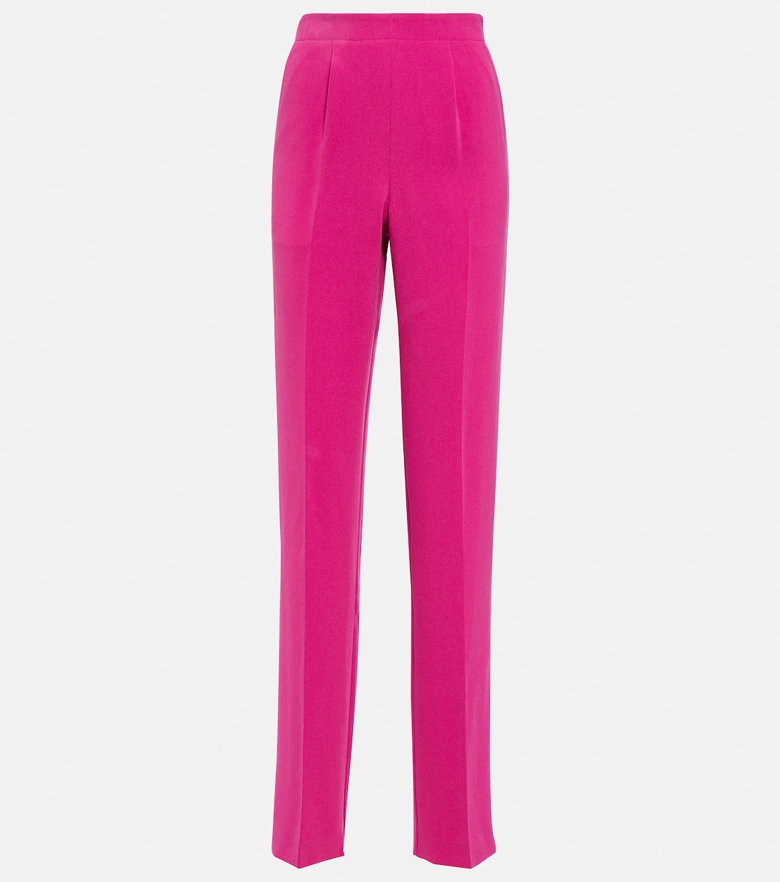 High-Rise-Hose aus Crêpe | Roland Mouret