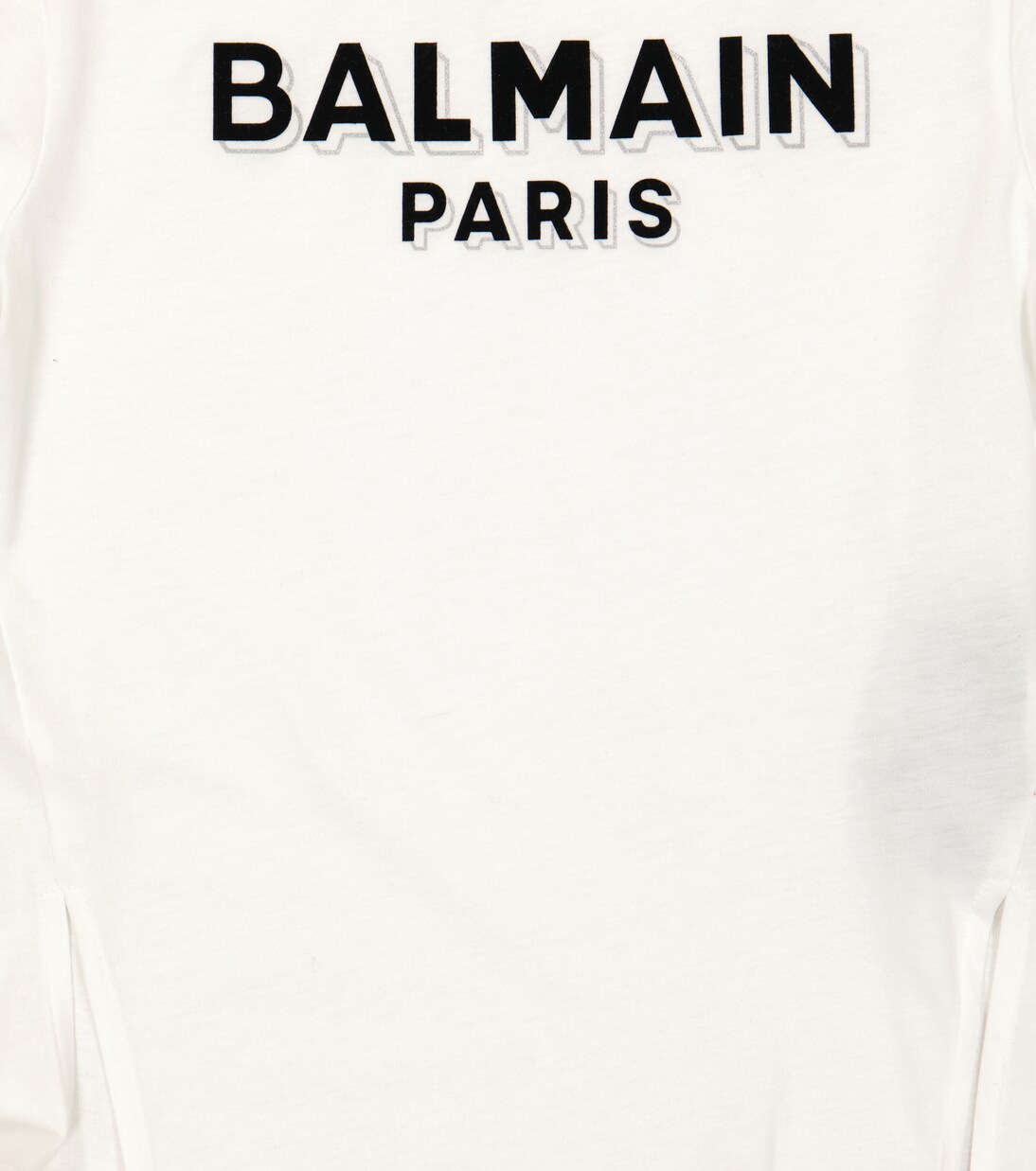 Logo cotton jersey T-shirt | Balmain Kids