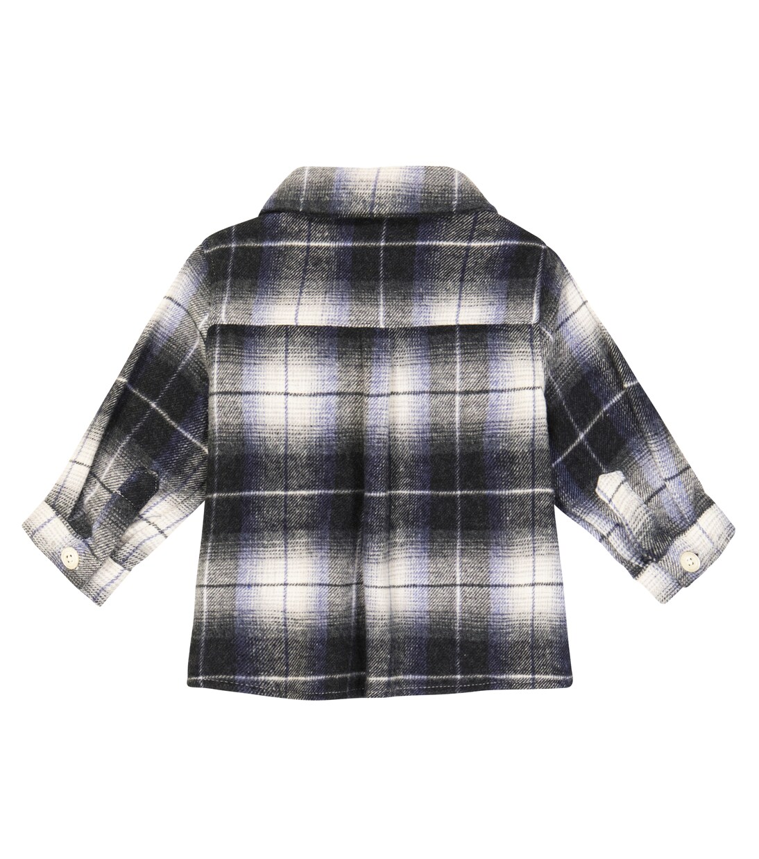 Checked cotton flannel shirt | Tartine et Chocolat