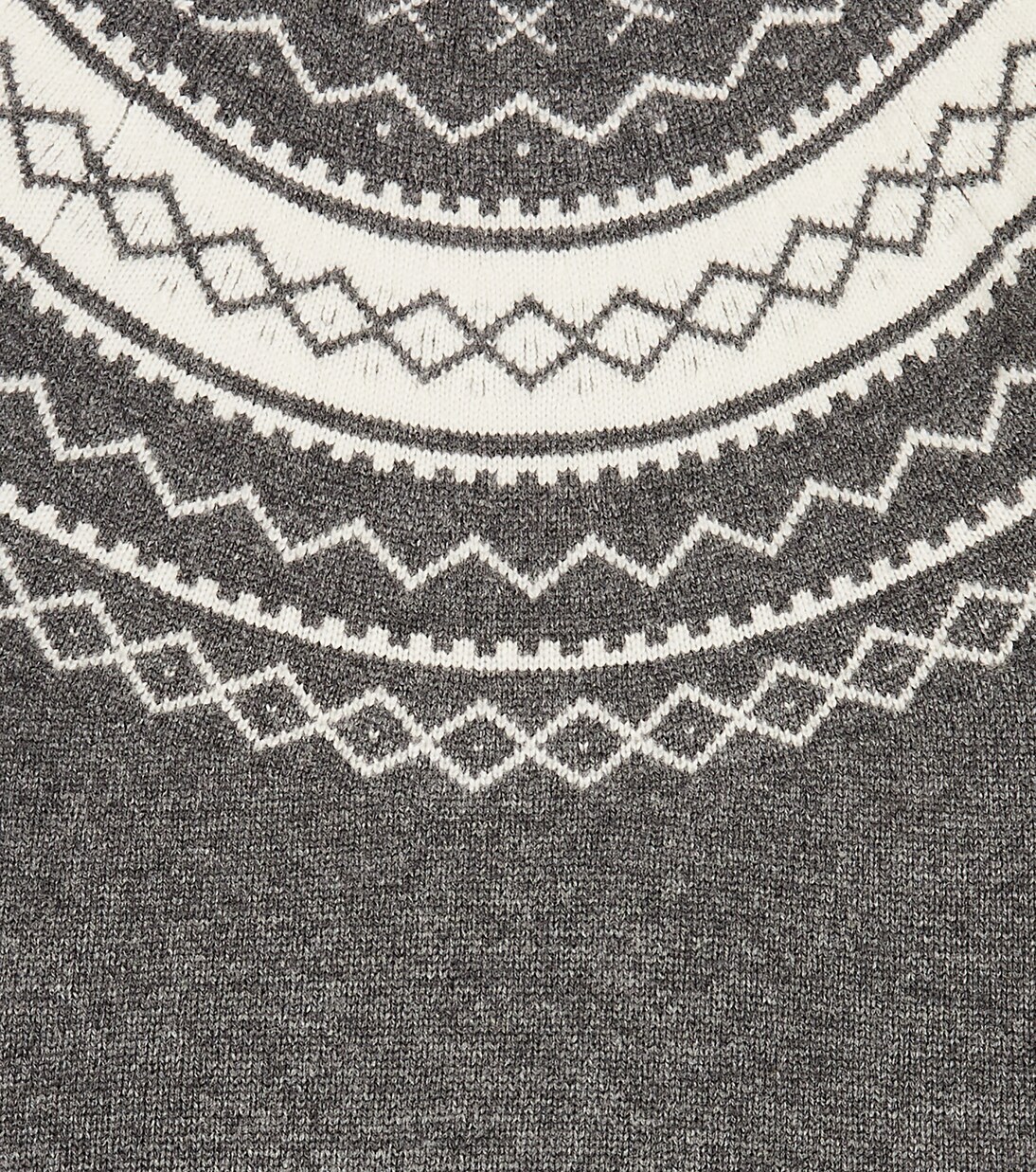 Jacquard wool sweater | Tartine et Chocolat