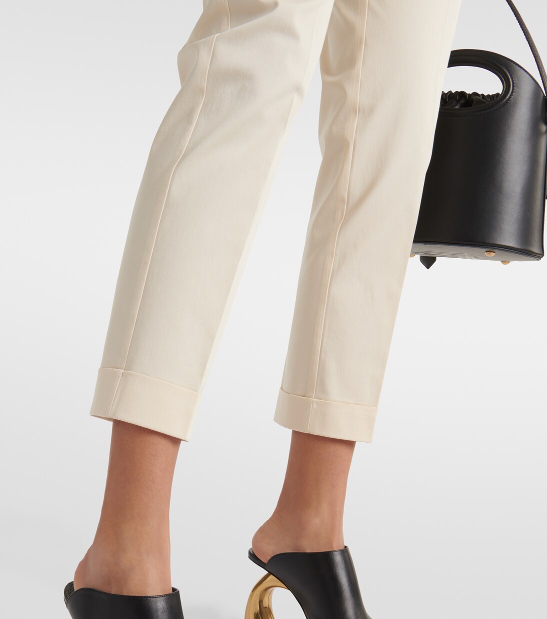 High-Rise-Hose aus einem Baumwollgemisch | Etro