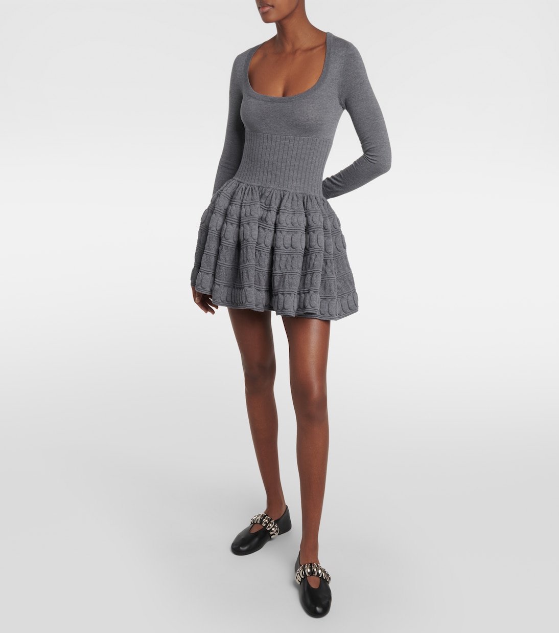 Wool-blend minidress | Alaïa