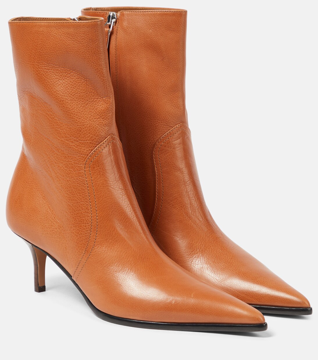 Ashley leather ankle boots | Paris Texas