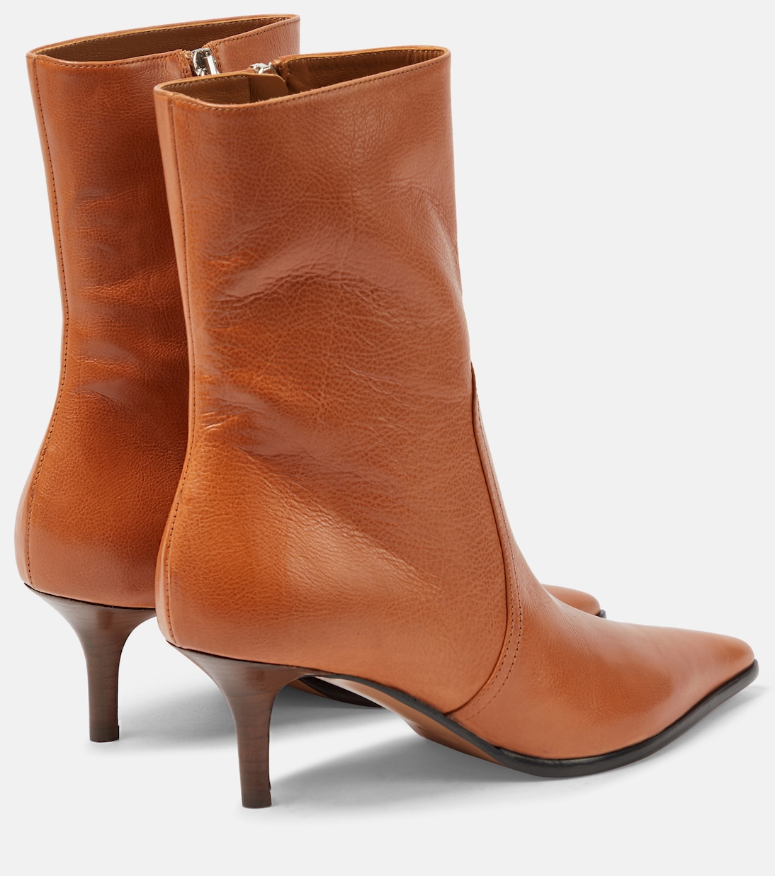 Ashley leather ankle boots | Paris Texas