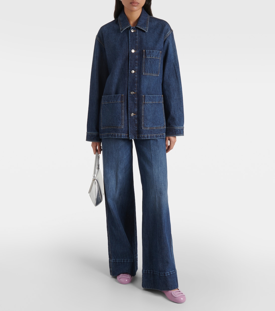 H661 leather ballet flats | Hogan