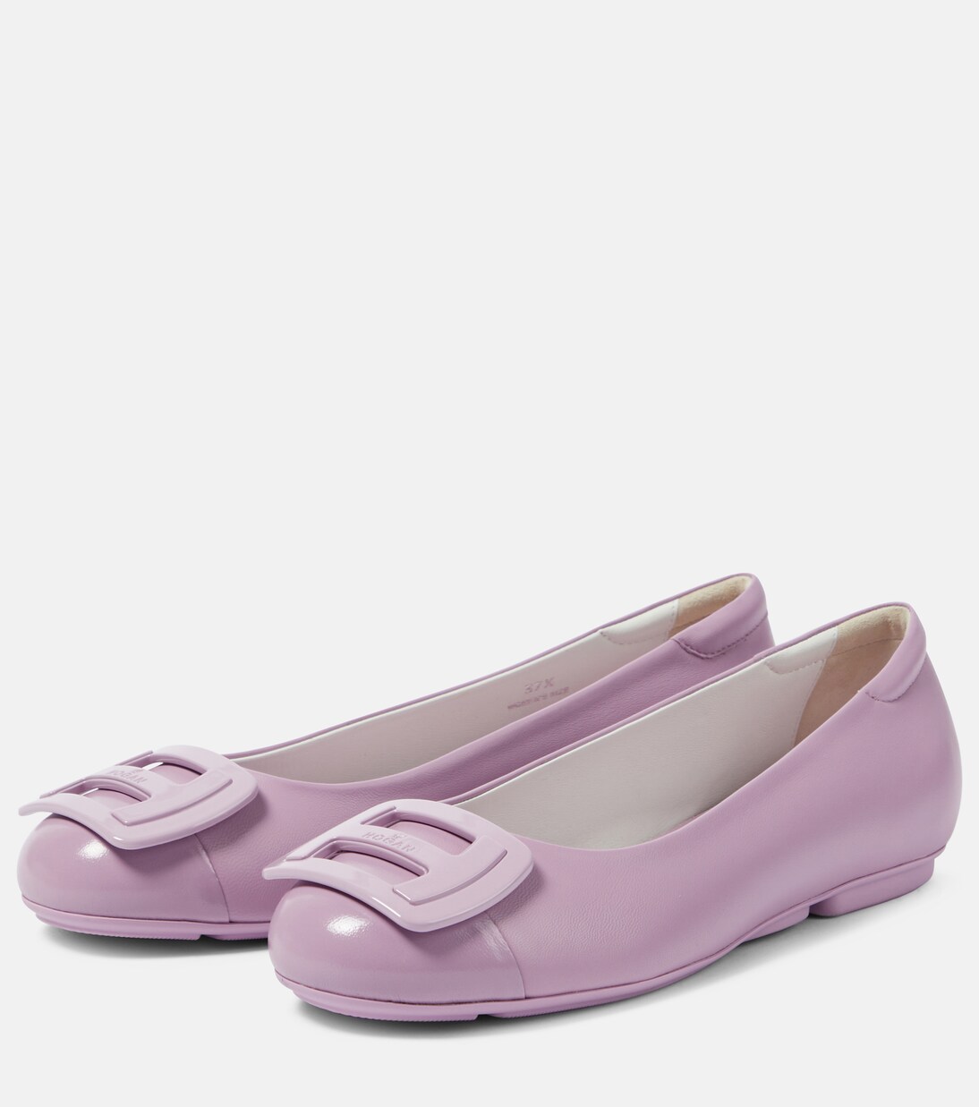 H661 leather ballet flats | Hogan