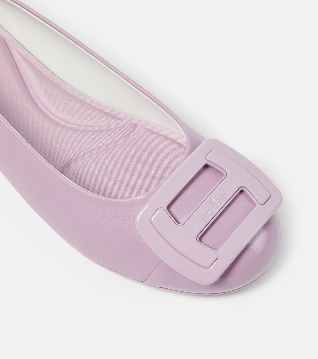 H661 leather ballet flats | Hogan