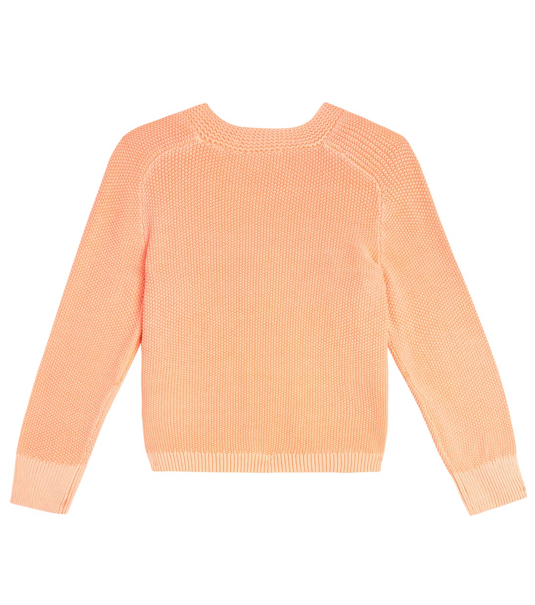 Waffle-knit cotton sweater | Scotch & Soda Kids