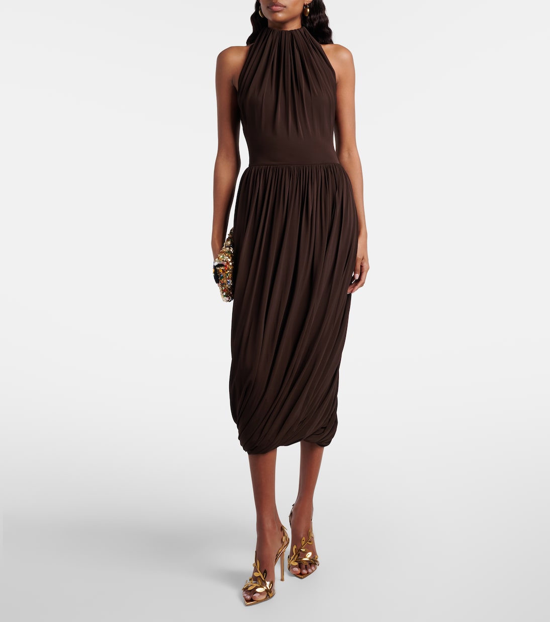 Flavia mirrored leather pumps | Gianvito Rossi