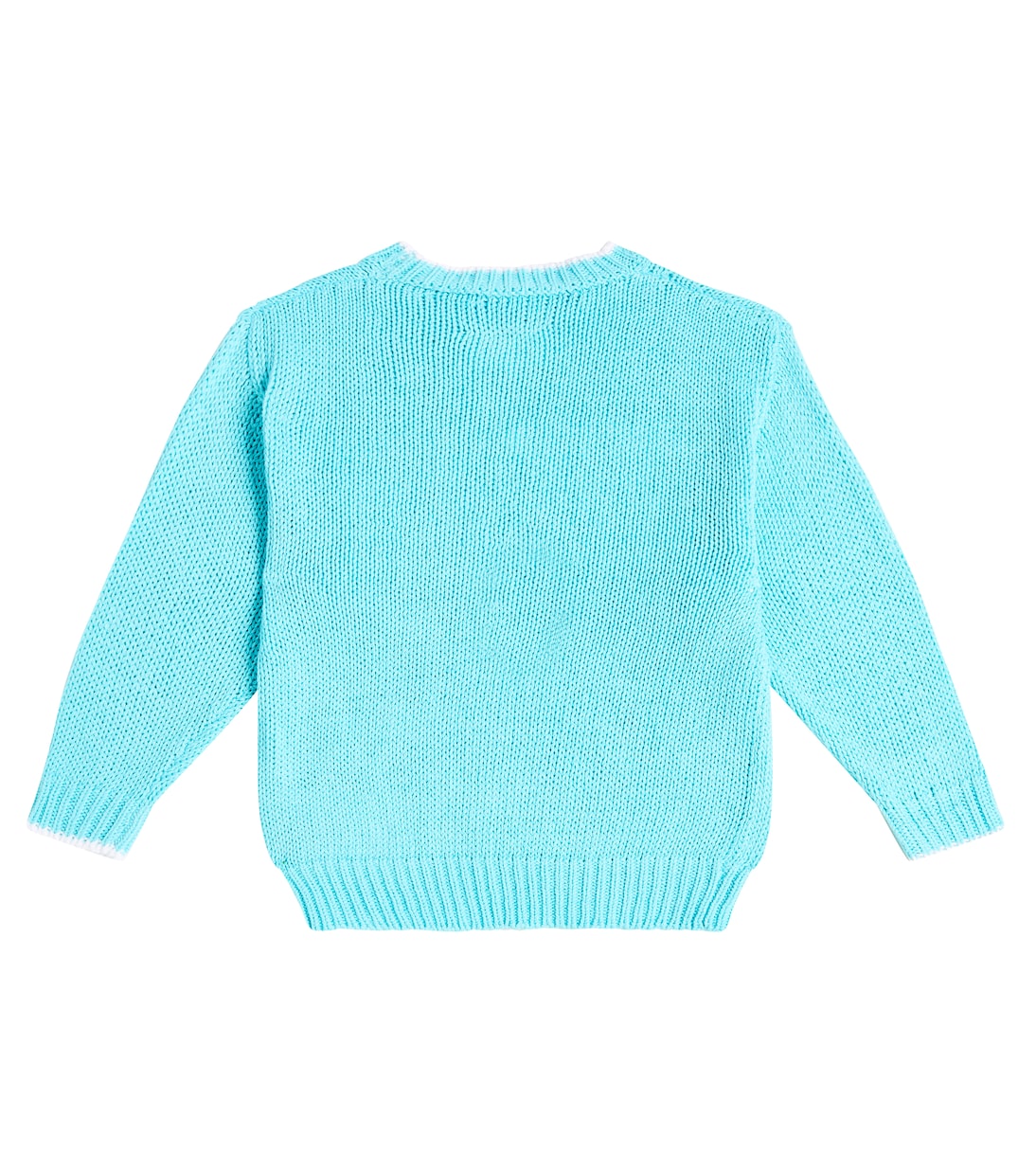 Logo cotton-blend sweater | MM6 Maison Margiela Kids