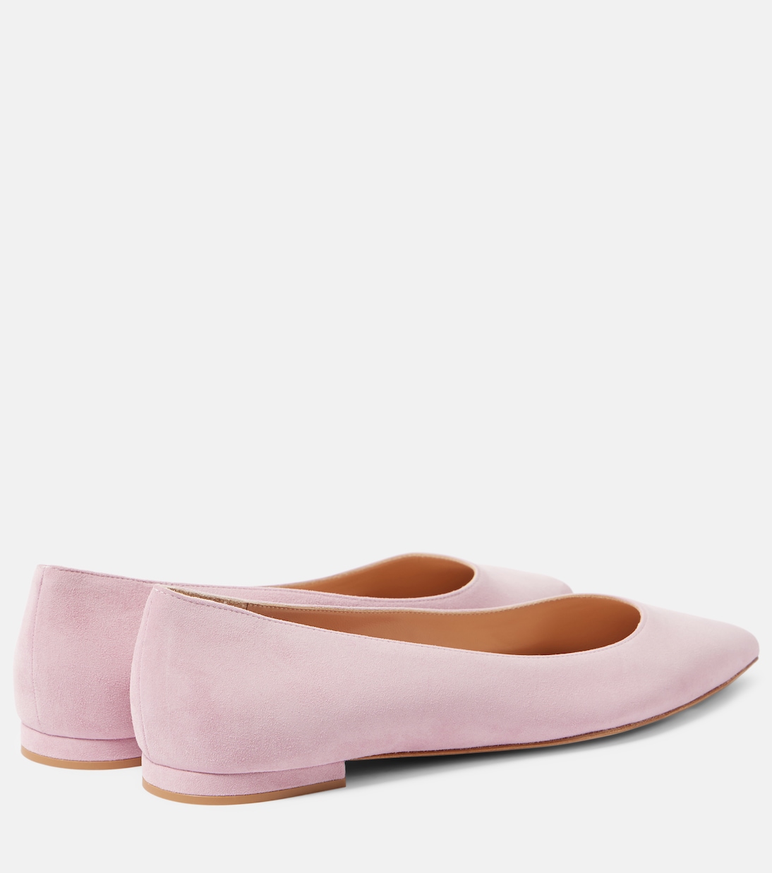 Gianvito Flat suede ballet flats | Gianvito Rossi
