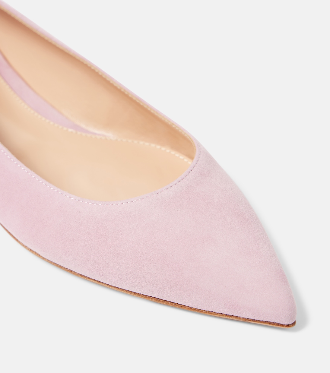 Gianvito Flat suede ballet flats | Gianvito Rossi