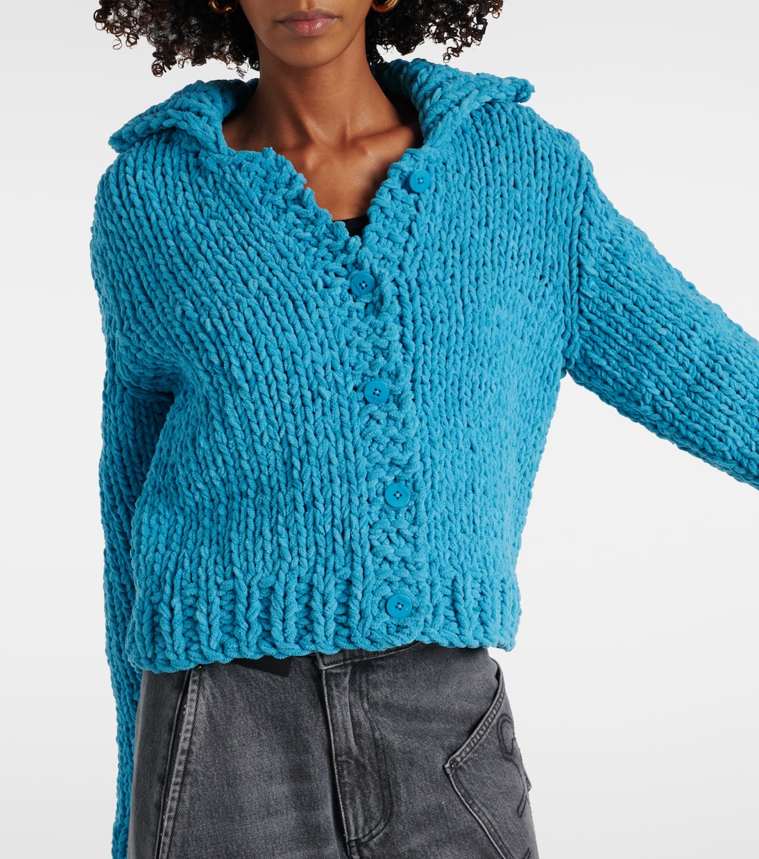 Cardigan aus Chenille | JW Anderson