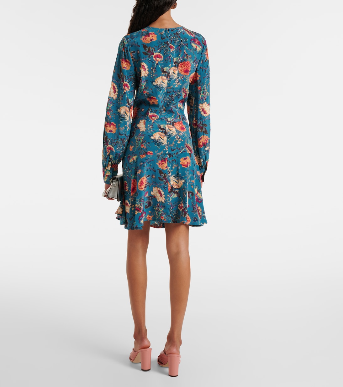 Robe Salima en soie à fleurs | Ulla Johnson