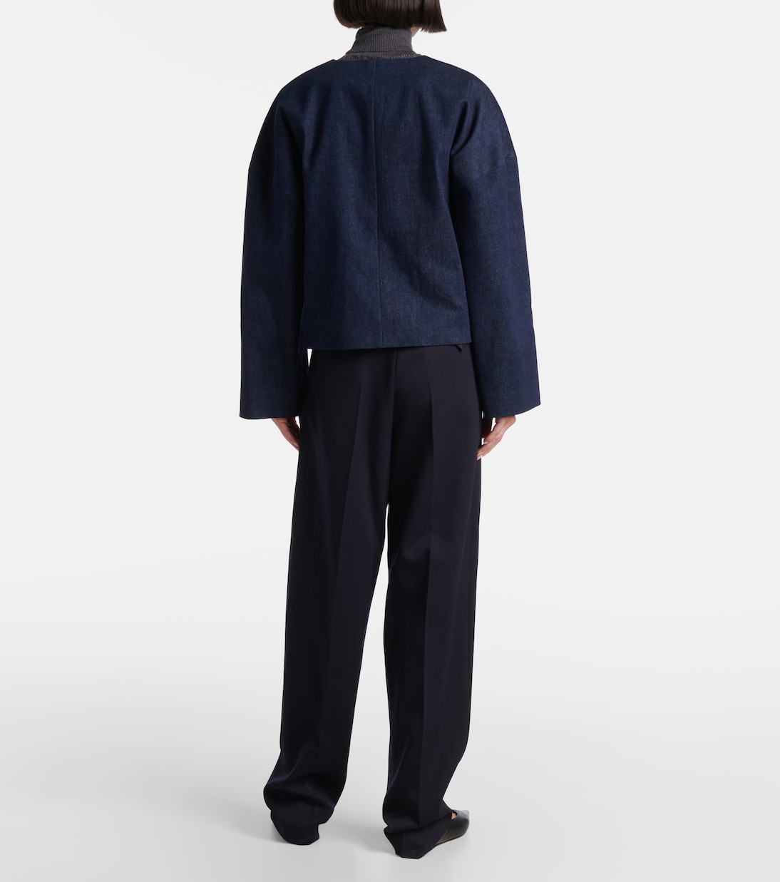 Dev cropped denim jacket | Fforme